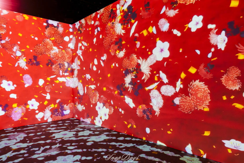 「動き出す浮世絵展」での3DCGアニメーション