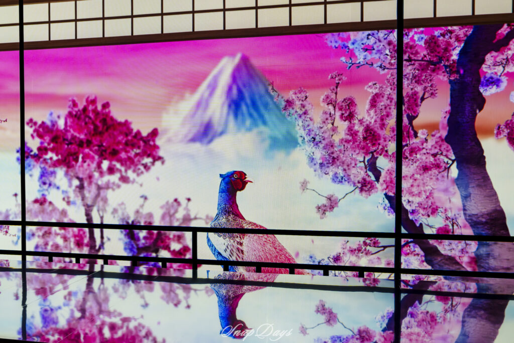 「動き出す浮世絵展」での3DCGアニメーション