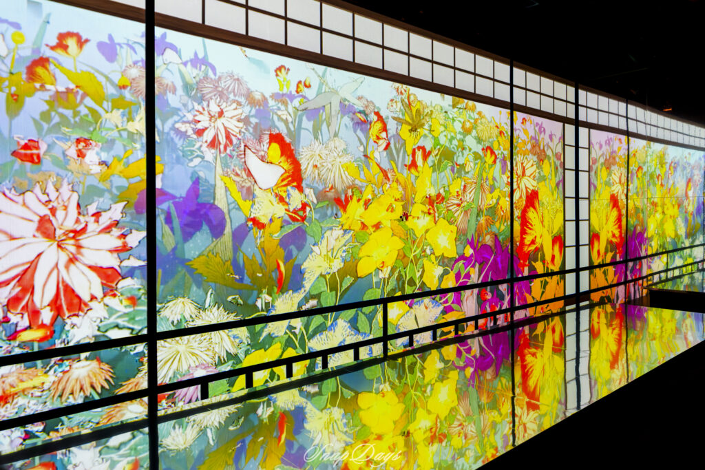 「動き出す浮世絵展」での3DCGアニメーション