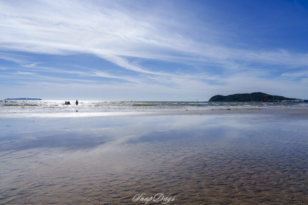 福岡県福津市の福間海岸