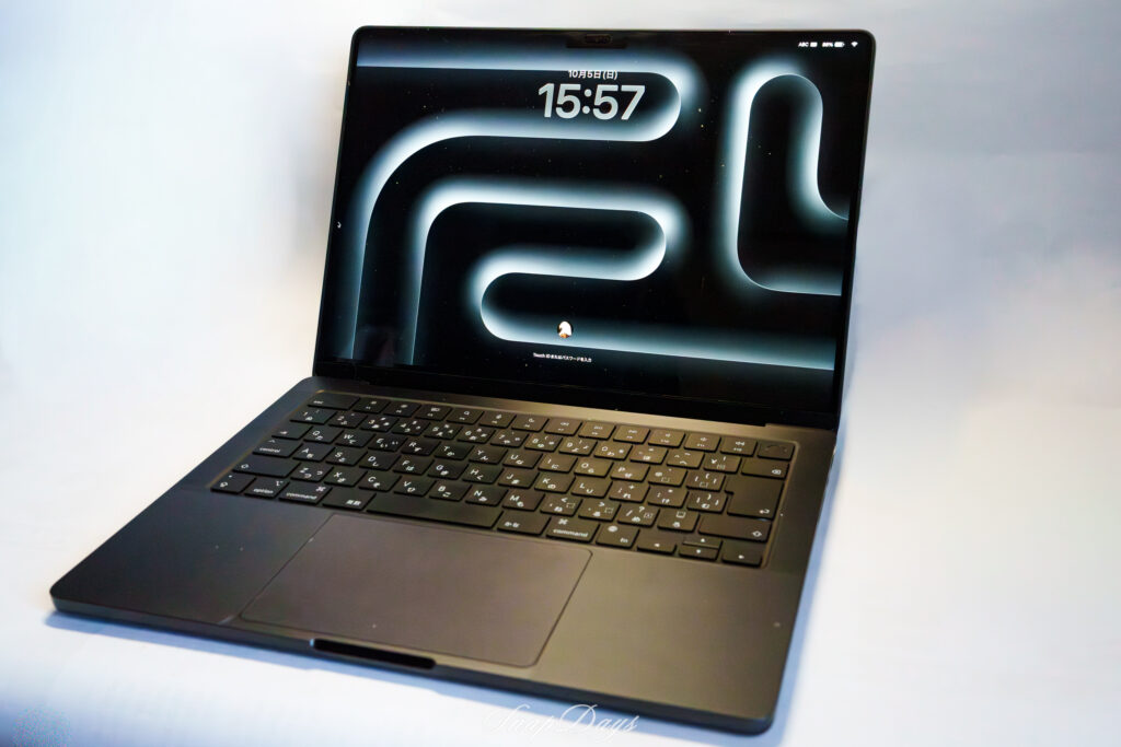 M4 ProのMacBook Proの外観