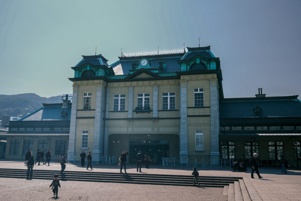 北九州市門司区にある門司港レトロの風景