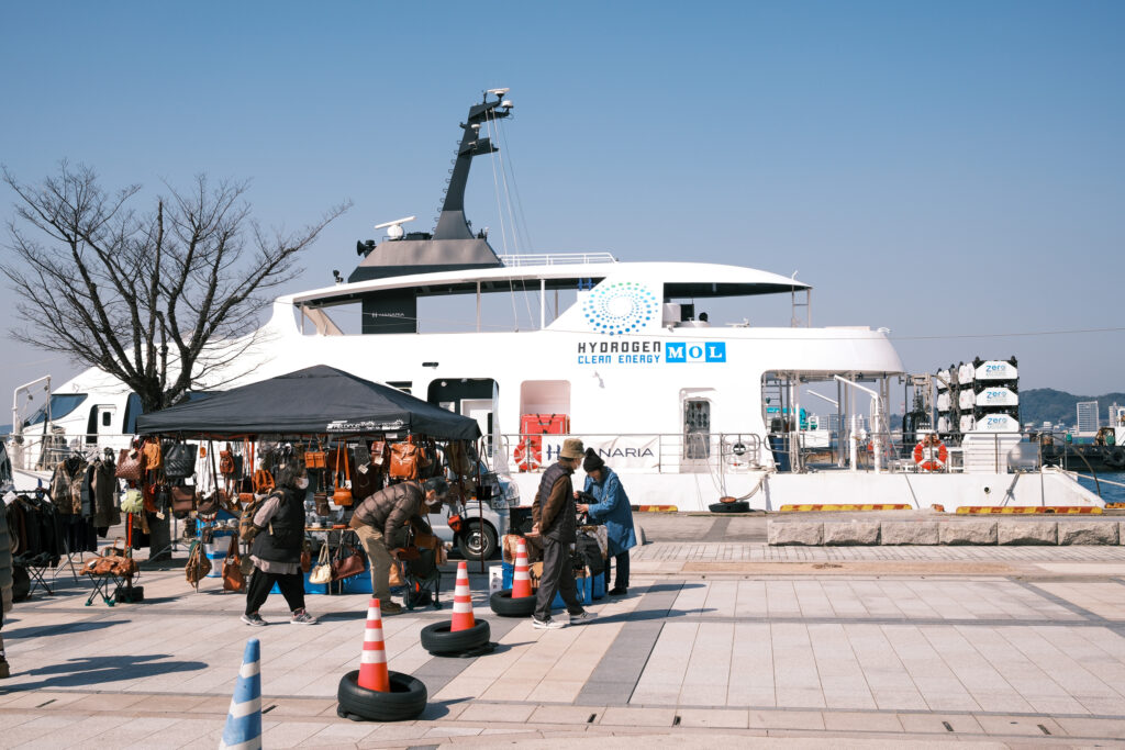 北九州市門司区にある門司港レトロの風景