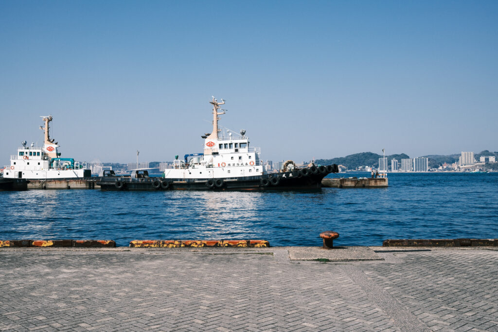 北九州市門司区にある門司港レトロの風景