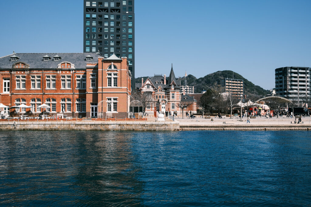 北九州市門司区にある門司港レトロの風景