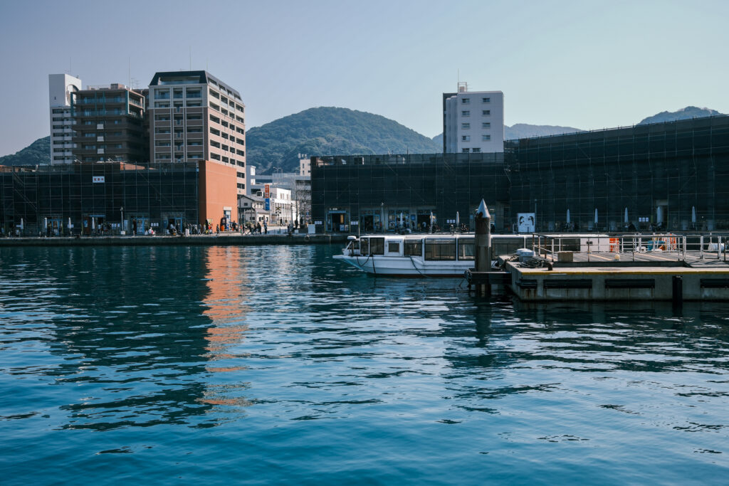 北九州市門司区にある門司港レトロの風景